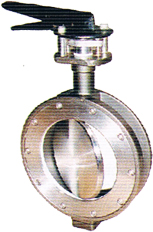 Spherical Disc Industrial Butterfly Valve