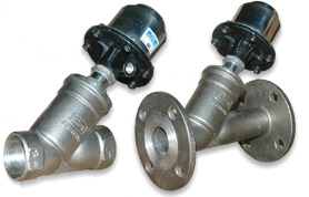 Angle Type Control Valve 2x2 Way Angle Type Control Valve 2x2 Way